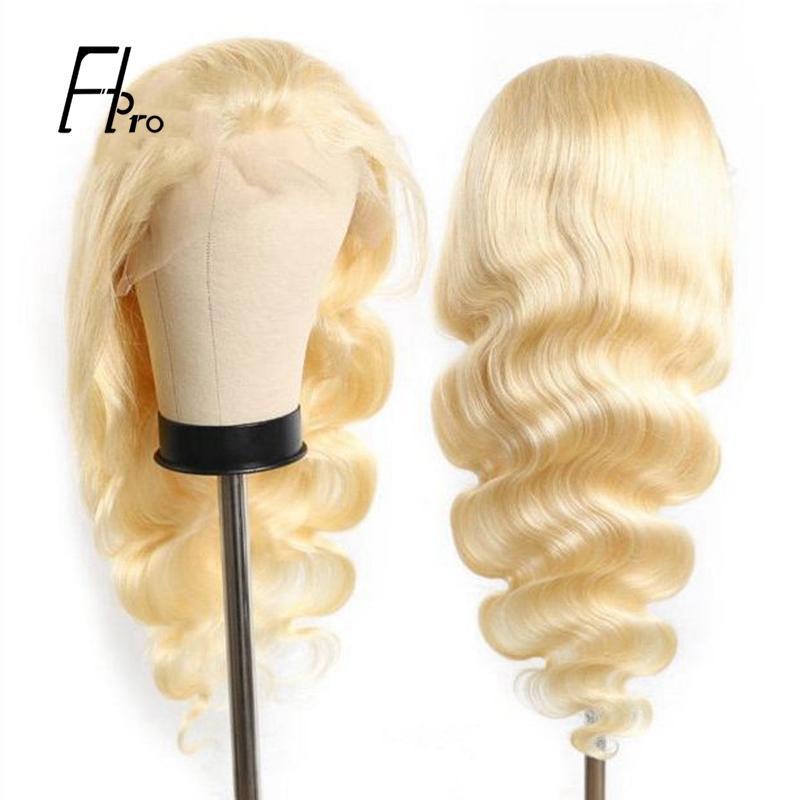 Best Quality 613# 13x6 Frontal Wig Body Wave Transparent Lace 